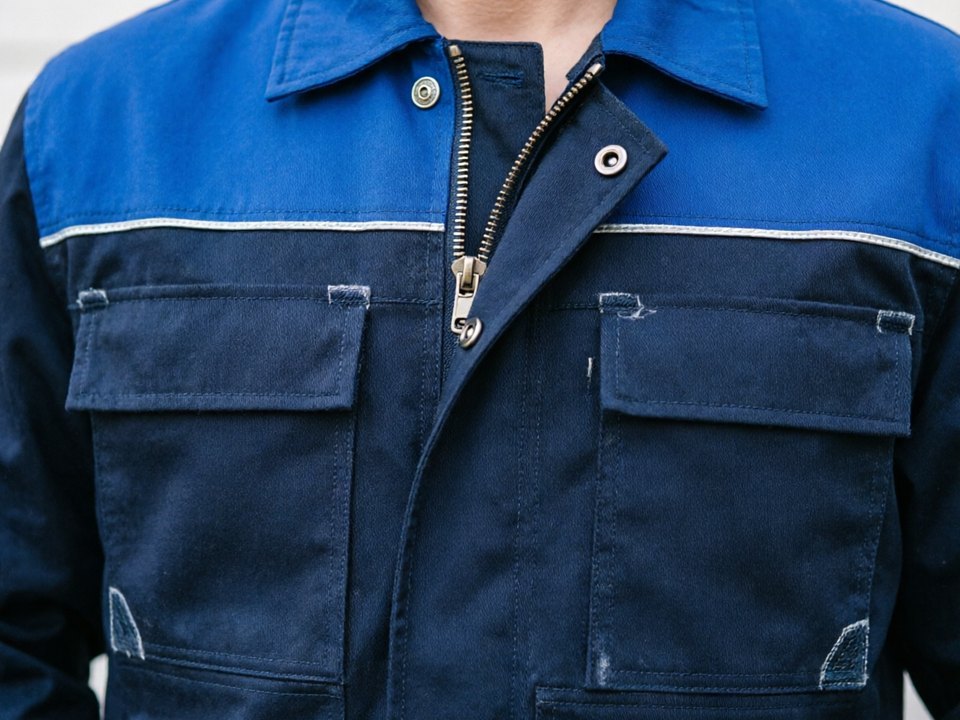Craftsmanship and reinforced stitching in workwear