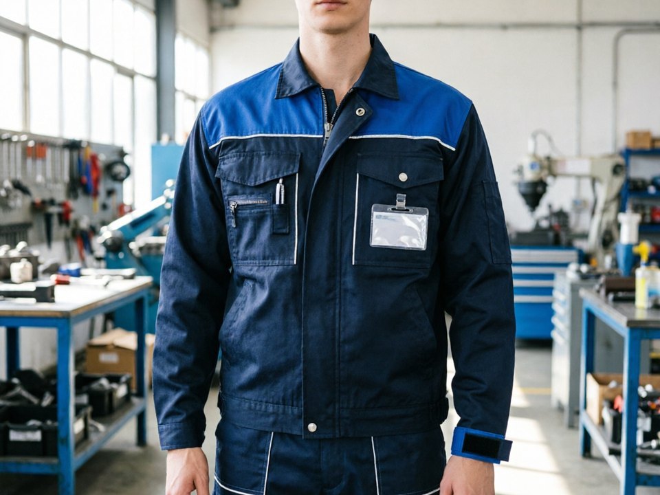 Functional features of custom maintenance workwear
