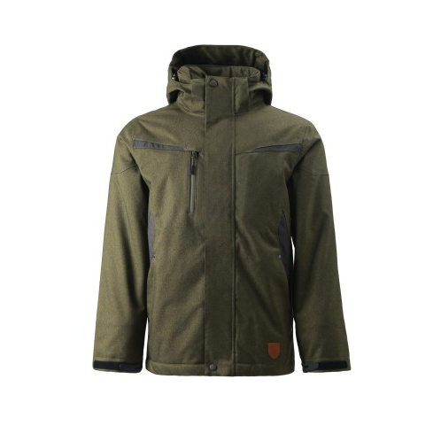 Chaqueta de viaje personalizada con puños elásticos, bolsillos ocultos y capucha