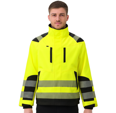 Custom Flame Retardant Winter Jacket, High Visibility Reflective, Wholesale and OEM Support