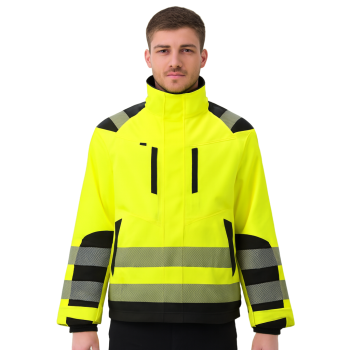 Custom Flame Retardant Winter Jacket, High Visibility Reflective, Wholesale and OEM Support