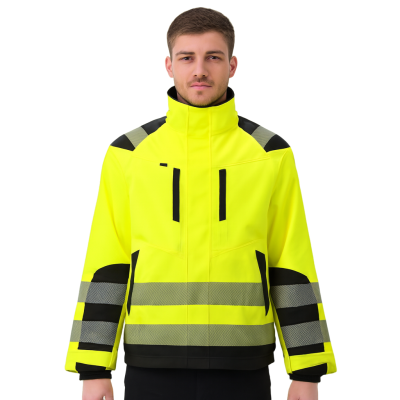 Custom Flame Retardant Winter Jacket, High Visibility Reflective, Wholesale and OEM Support