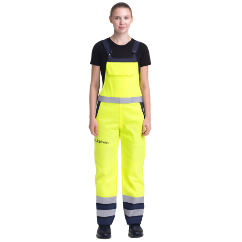 Custom Hi-Vis Bib Overalls, Flame Retardant, waterproof