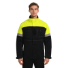 Custom Flame Retardant Jacket, Yellow Coats with Black Bottom, OEM Support