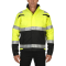 Custom Hi Vis Antistatic FR Bomber Jacket, Yellow Coats with Black Bottom