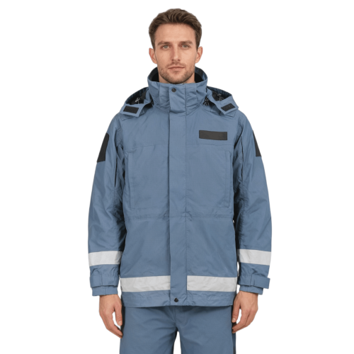 Custom High-Visibility Emergency Jacket – Waterproof, Reflective, Available for Wholesale