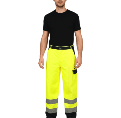 Custom Hi-Vis Stretch Trousers, Flame Retardant, Waterproof Class 3