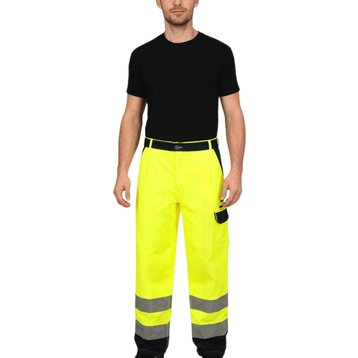 Custom Hi-Vis Stretch Trousers, Flame Retardant, Waterproof Class 3