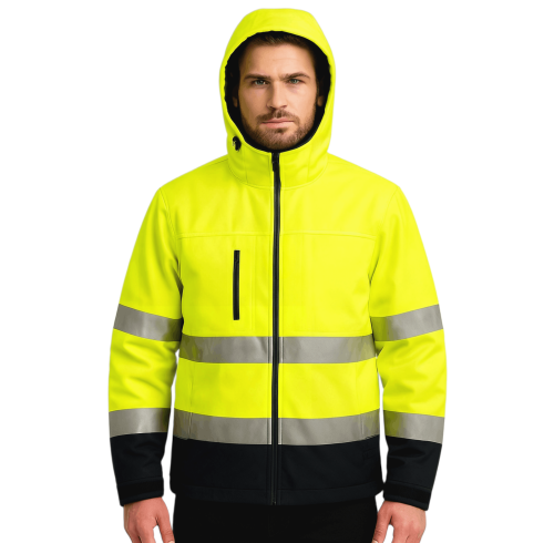 Custom Flame Retardant Winter Jacket, Hood, Used for Rescue, OEM Support