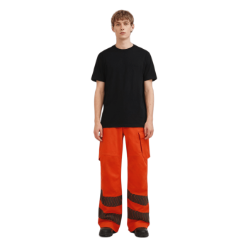 Custom Flame Retardant Rail Cutting Trousers, waterproof, High Visibility
