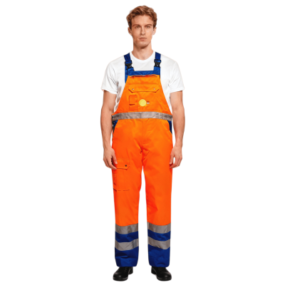 Custom Waterproof Bib Overalls, Waterproof 3 Class, High Visibility