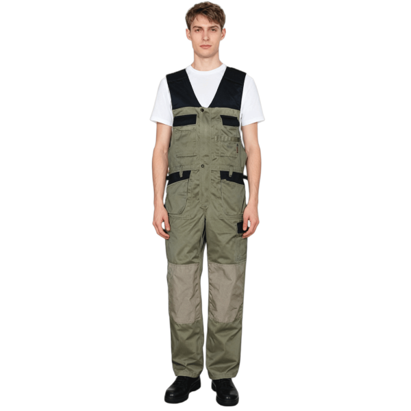 Custom Waterproof Bib Overalls,Wide Shoulder Straps, Multiple Pockets