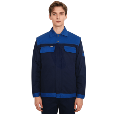 Custom Industrial Maintenance Jacket With Multiple Pockets, Wear-Resistant, and Dust-Proof.