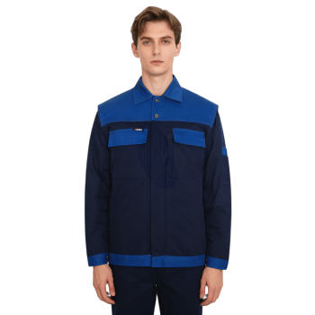 Custom Industrial Maintenance Jacket With Multiple Pockets, Wear-Resistant, and Dust-Proof.