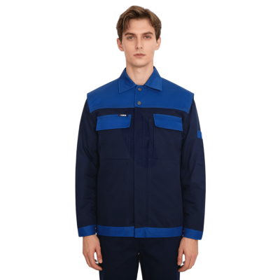 Custom Industrial Maintenance Jacket With Multiple Pockets, Wear-Resistant, and Dust-Proof.