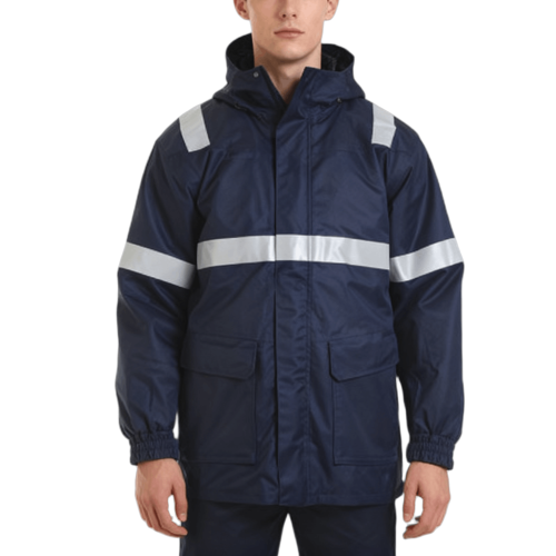 Custom High-Visibility Warehouse Uniform, Wear-Resistant, and Featuring Multiple Pockets.