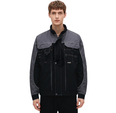 Custom Equipment Maintenance Jacket, Wear-Resistant, Dust-Proof, and Multiple Pockets