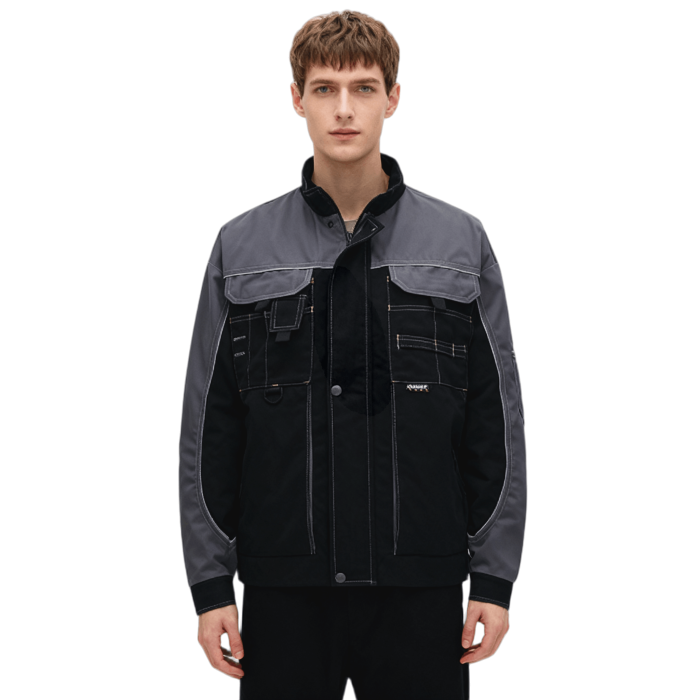 Custom Equipment Maintenance Jacket, Wear-Resistant, Dust-Proof, and Multiple Pockets