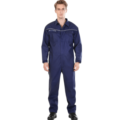 Custom Mechanical Work Jumpsuit, Featuring Multiple Pockets and Excellent Dust-Proof Performance.