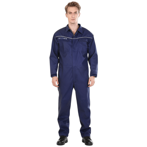 Custom Mechanical Work Jumpsuit, Featuring Multiple Pockets and Excellent Dust-Proof Performance.
