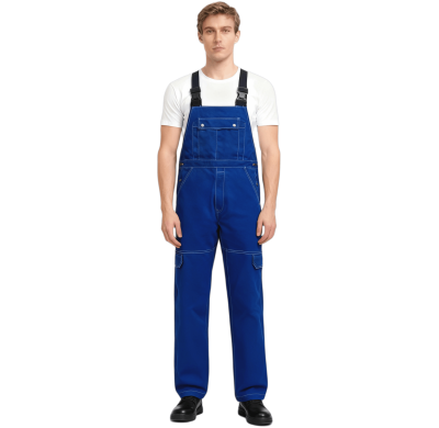 Custom Denim Overalls, Durable, Adjustable Shoulder Straps
