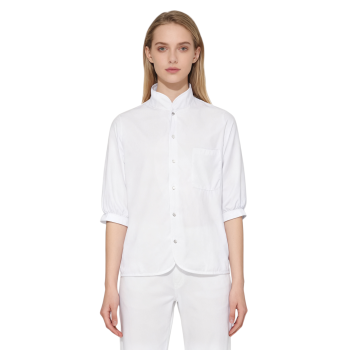 Custom Scrub Top – Comfortable with Elastic Cuffs, Designed for Everyday Nursing Use