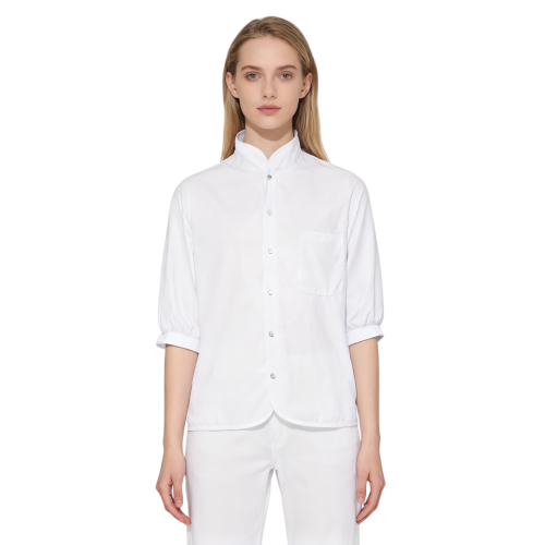 Custom Scrub Top – Comfortable with Elastic Cuffs, Designed for Everyday Nursing Use