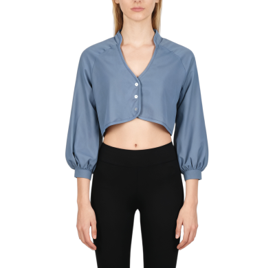 Custom Scrub Top with Elastic Cuffs – Lightweight, OEM & Bulk Order Support