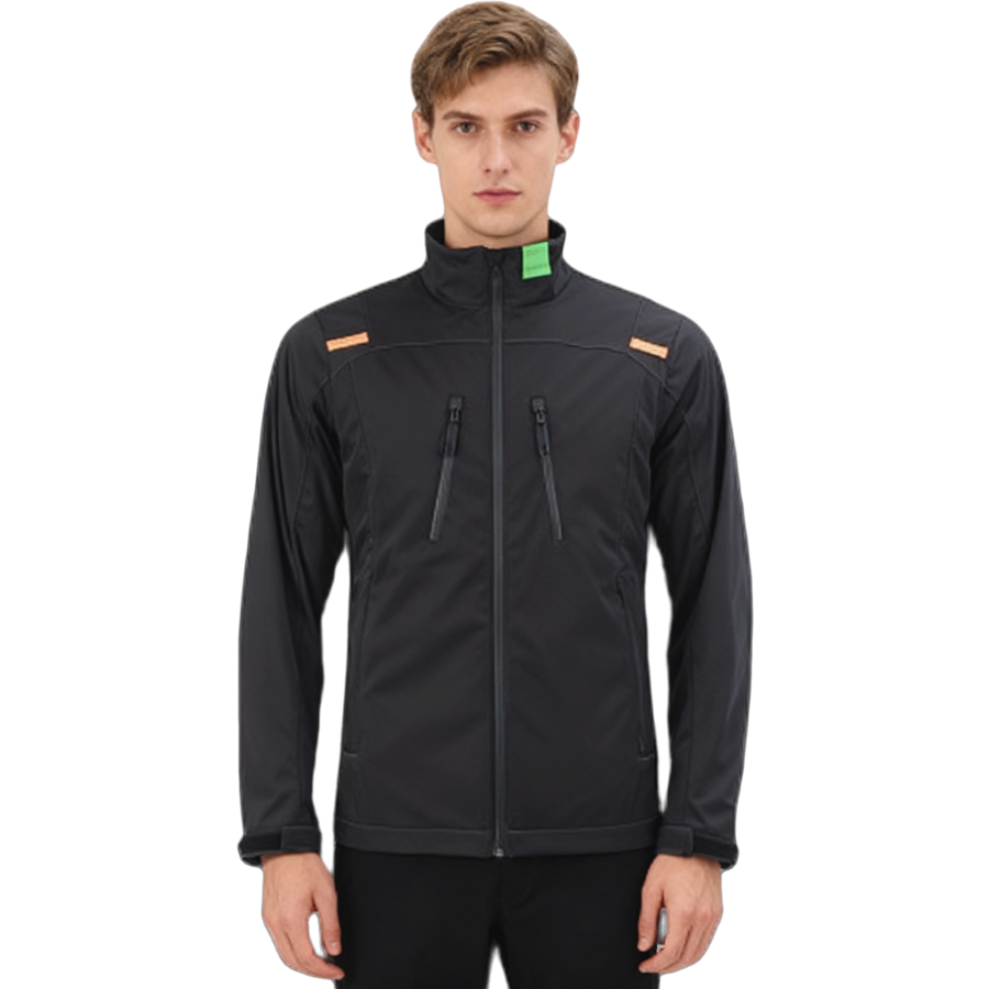 Custom waterproof fishing jacket with fully sealed seams