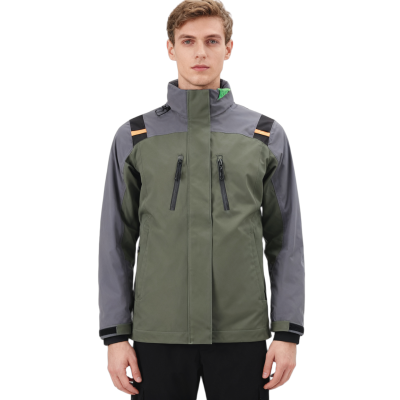 Custom Windproof Mountain Climbing Jacket, Adjustable Cuffs, Velcro, Concealed Pockets