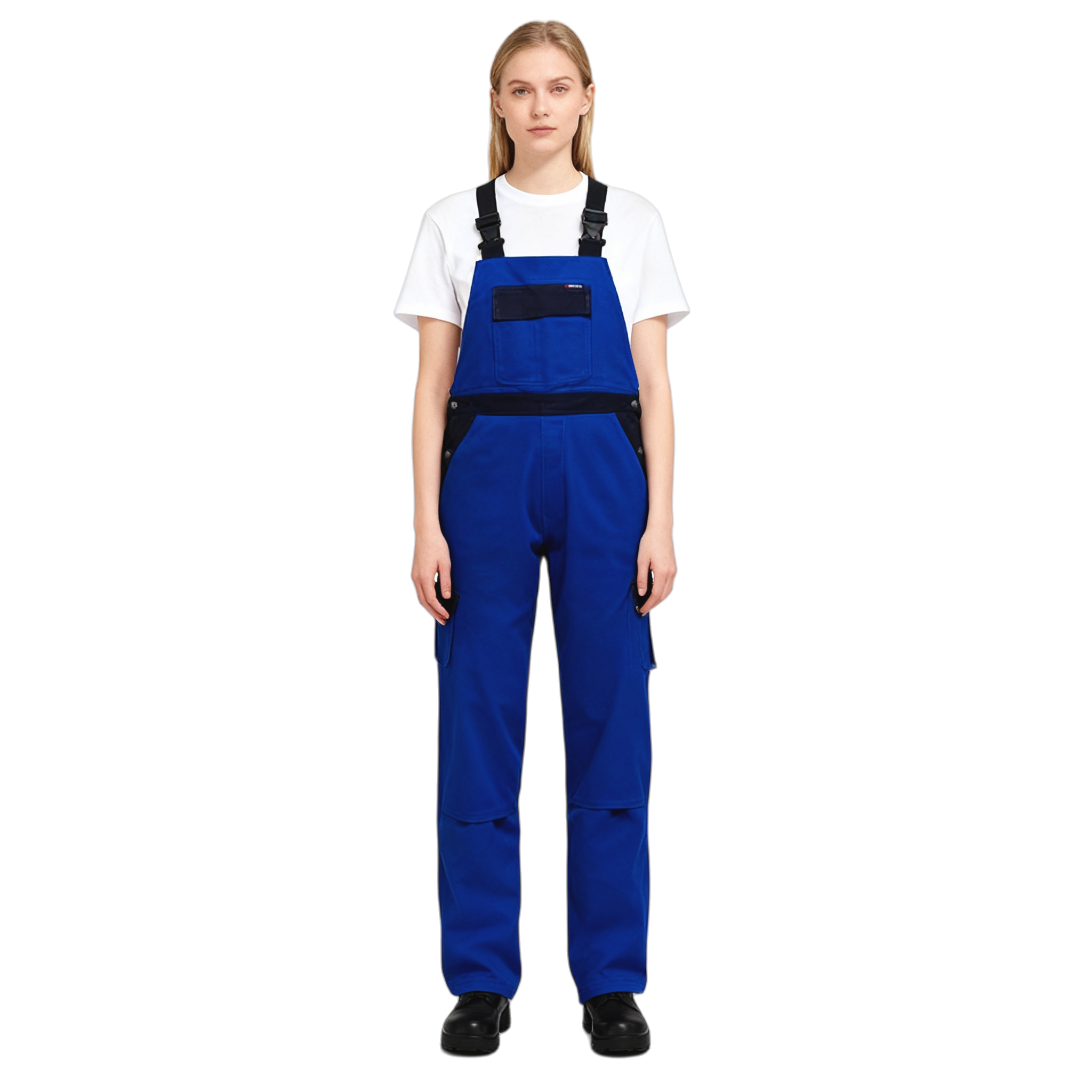 Custom multi-pocket utility overalls for farm and field work