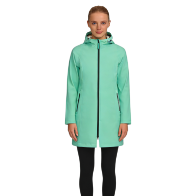 Custom Women's Waterproof Coat, Breathable and Comfortable, Adjustable Hat