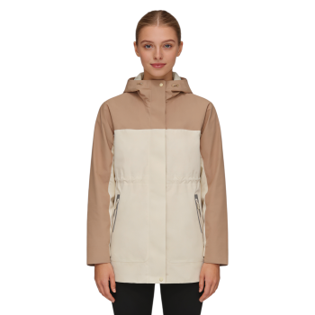 Custom Hiking Rainproof Jacket, Adjustable Hat, Velcro, Supports OEM