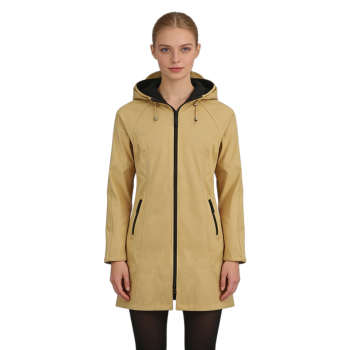 Custom Waterproof Hiking Parka, Adjustable Hat, Waterproof Pockets, Supports Wholesale