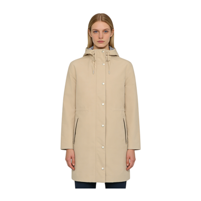 Custom Waterproof Hiking Parka with Hood – Made from Recycled Fabric