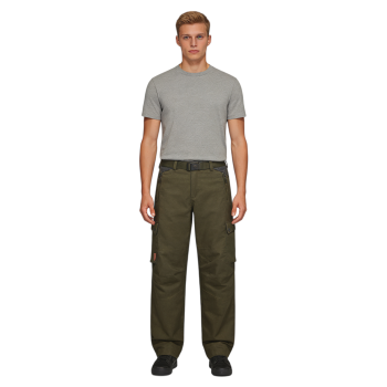 Custom Outdoor Mountaineering Pants With Multiple Pockets and Button-Fastening Design.