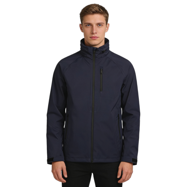 Custom Rainproof Hiking Jacket, Breathable and Comfortable, Hidden Hood, Supports Wholesale