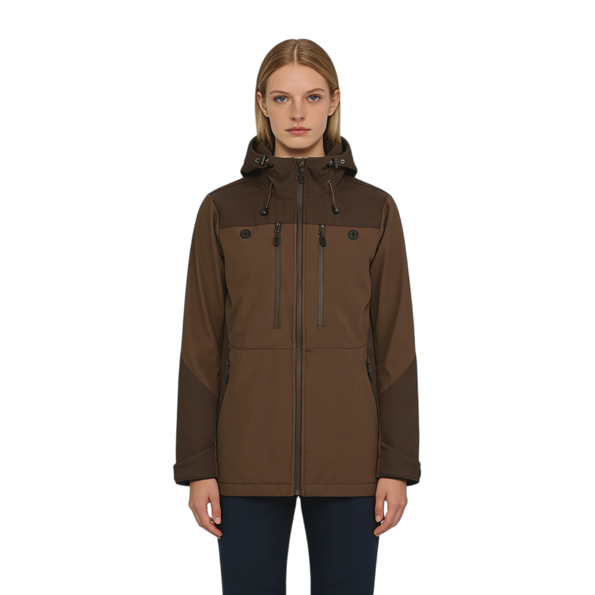 Custom Windproof Mountain Climbing Coat, Hooded, Velcro, Supports OEM and Wholesale