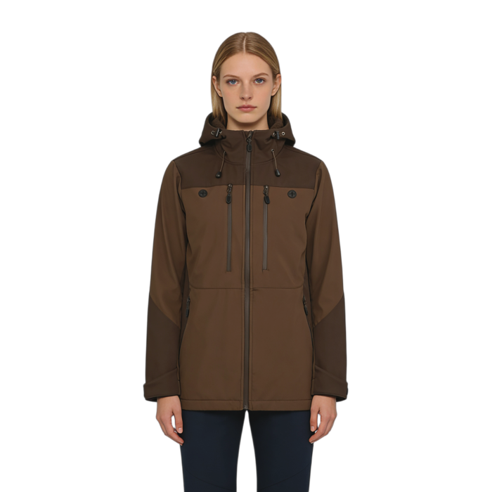 Custom Windproof Mountain Climbing Coat, Hooded, Velcro, Supports OEM and Wholesale