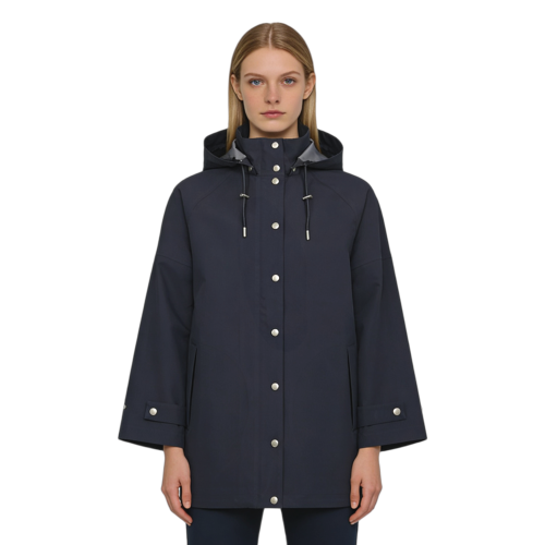 Custom Lightweight Waterproof Hiking Parka – Windproof, OEM Available