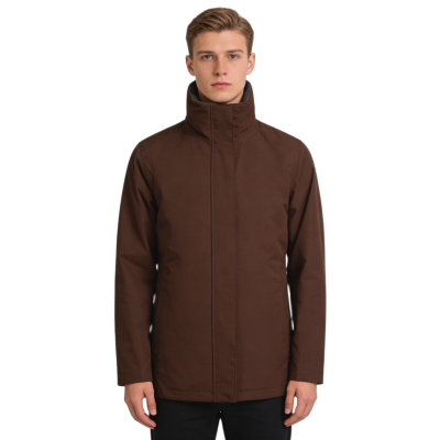 Custom Warm Rainproof Coat, Hidden Pockets, Velcro, Supports Wholesale