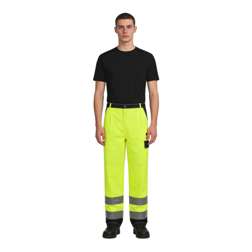 Custom Hi-Vis Stretch Trousers, Flame Retardant, Waterproof Class 3