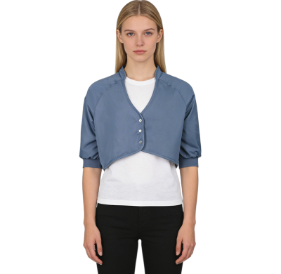 Custom Scrub Top with Elastic Cuffs – Lightweight, OEM & Bulk Order Support