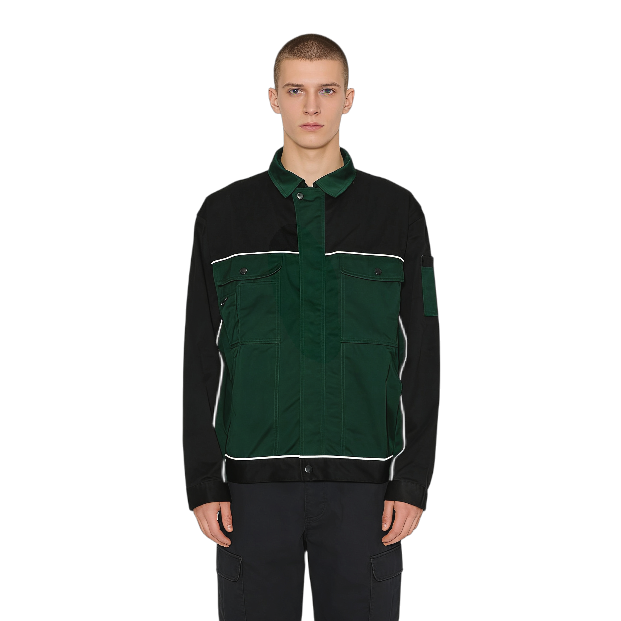 HLL420 Custom Repair Workwear with Lapel, Wear-Resistant, OEM