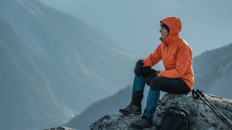 Sustainable PFAS-free outdoor clothing production and finishing for waterproof apparel