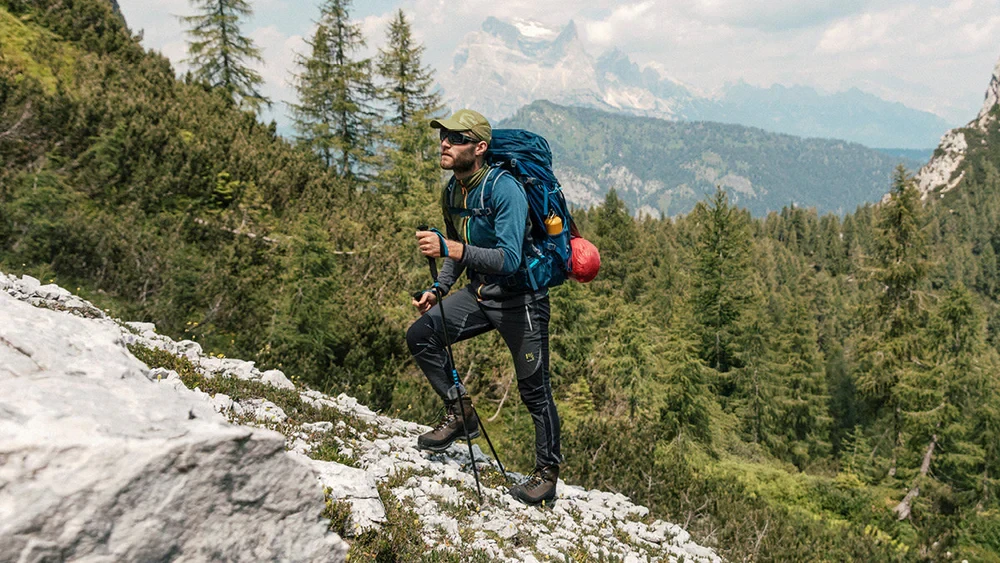 Outdoor apparel capsule in retail environment