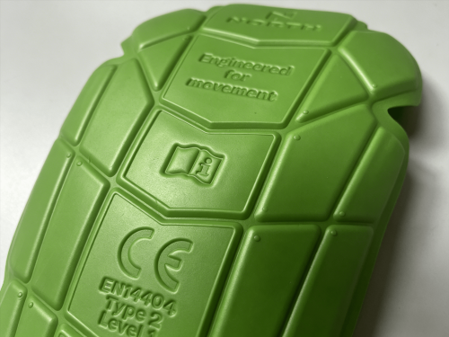 NORTH Certified EVA Knee Pads for Work Pants – EN14404 Type 2 Level 1 Approved