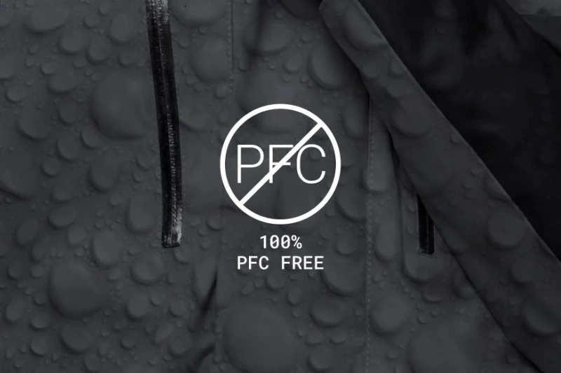 PFAS-free outdoor clothing eco-friendly waterproof jacket manufacturing process