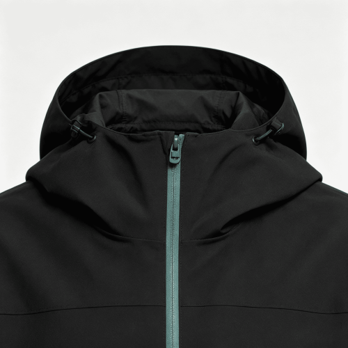 Custom Waterproof Hardshell Jacket with Hood – Breathable, Windproof, Multi-Pocket Design