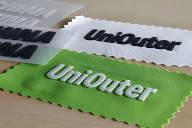 Customized silicone or rubber labels